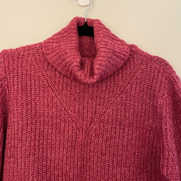 Love Elli Pink Turtleneck Sweater - Picture 3 of 12
